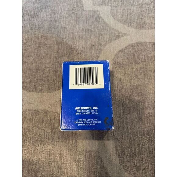 Canadian football trading cards box 1991 - Picture 3 of 5